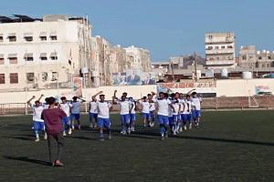 الشرطة الرياضي يتعادل مع شمسان بهدفين لكل منهما