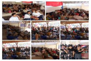 لليوم الثاني.. اعتصام منصة "شهداء ردفان" يواصل الحشد الجماهيري بمشاركة شبابية وطلابية واسعة