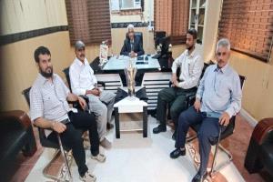 مدير التطوير الأكاديمي بجامعة أبين يزور مدارس النهضة النموذجية بجعار خنفر