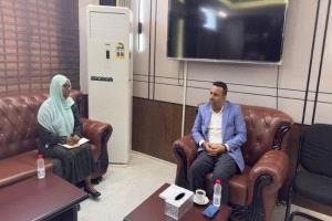 الدكتور الوليدي يبحث مع القائم بأعمال ممثل منظمة الصحة العالمية التعاون الصحي