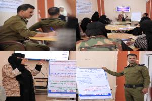 ورشة تدريبية في الشمايتين لتعزيز إشراك النساء الأمنيات في إدارة الخط الساخن