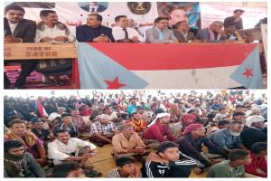 زنجبار تواصل اعتصامها السلمي وحشودها تؤكد إصرار أبناء أبين على استعادة الدولة