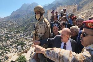 رئيس مجلس النواب يزور مدينة تعز للإطلاع على الأوضاع العامة للمدينة