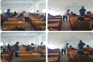 تدشين اختبارات الفصل الدراسي الاول  للعام 2025 - 2026م في ثانوية الفقيد بالليل شيخ الرهوي باتيس