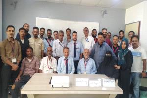 مطار عدن الدولي يختتم الأسبوع الـ(١٨) من البرنامج التدريبي الخاص بالتوعية الأمنية