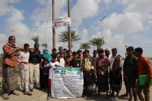 مبادرة "وعي يحميك" تختتم أعمالها بنشاط رياضي لتعزيز التماسك المجتمعي بين طلاب أبين