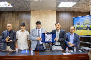 معهد الطيران المدني والأرصاد يحتفل بحصوله على التراخيص اللازمة من الجهات المختصة