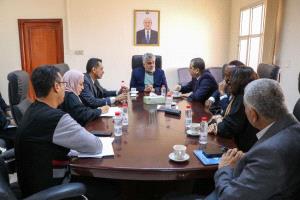 نائب وزير التخطيط يبحث مع برنامج الأغذية العالمي تعزيز آليات مواجهة نقص التمويلات ومعالجة سوء التغذية