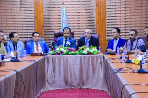 انعقاد اجتماع تنسيقي موسّع للمكتب التنفيذي بالوادي والصحراء والقيادة المحلية للمجلس الانتقالي