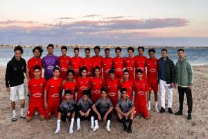 اكاديمية ابطال اليمن لكرة القدم تصل شرم الشيخ المصرية للمشاركة في بطولة الاكاديميات العربية