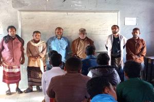 مدير عام ميفعة ومدير مكتب التربية يدشّنان الاختبارات الفصلية للعام الدراسي 2025-2026 في مدارس المديرية