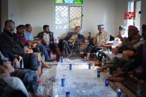 لقاء تشاوري موسع لمشائخ وأعيان مكتب "كلد يافع" يقر وثيقة مخرجات تاريخية