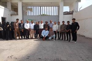 طلبة كلية الحقوق - جامعة عدن -  ينفذون نزولًا ميدانيًّا إلى إصلاحيةِ السجنِ المركزي