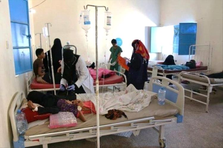 تفشٍ متسارع لوباء الكوليرا في اليمن