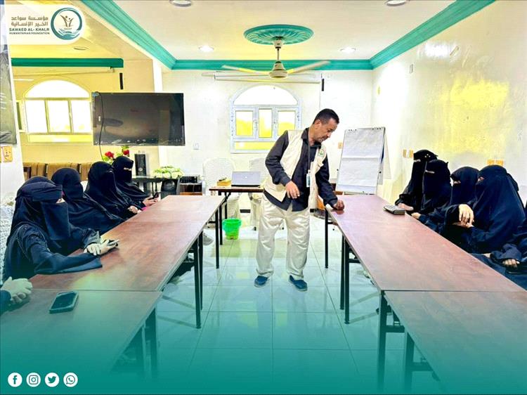 ضمن برامج التمكين والتوعية.. مؤسسة سواعد الخير الإنسانية تدرّب 20 امرأة في مجال الصحة الإنجابية