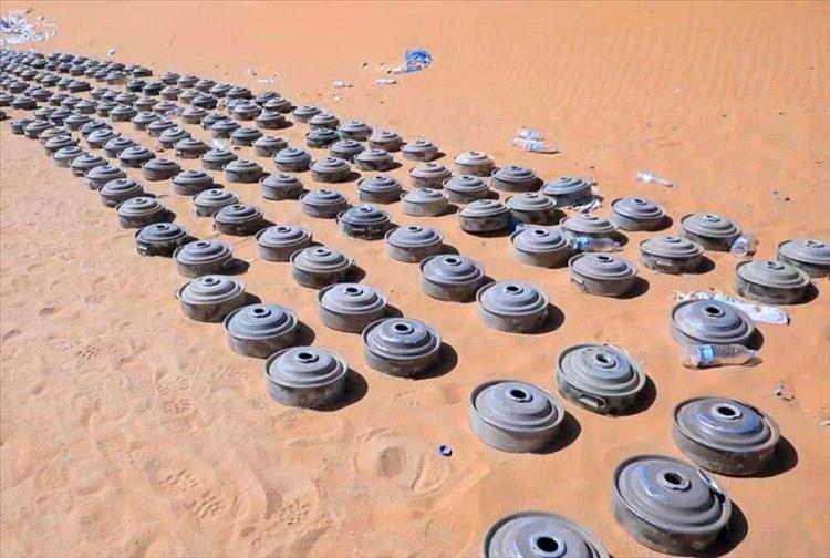 مسام ينزع 971 لغمًا وعبوة ناسفة خلال أسبوع في عدد من المناطق المحررة