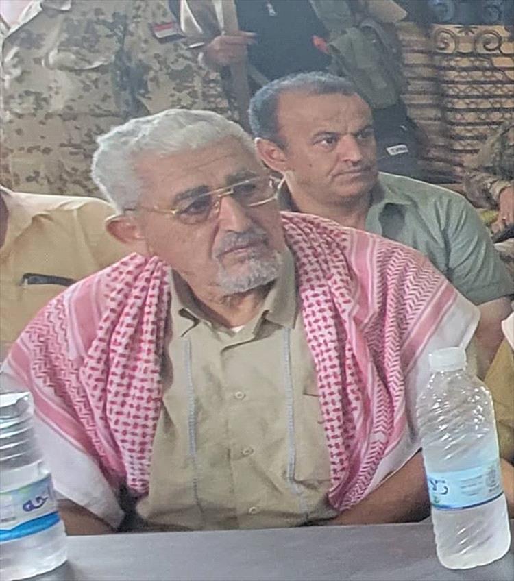 مدير عام قعطبة الشاعري يعزي برحيل المناضل الكبير العميد قاسم محمد جعوال