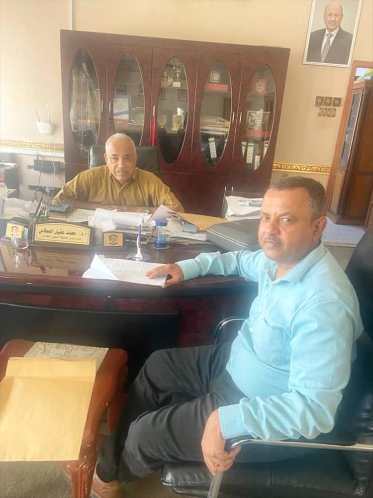 نيابتا شؤون الطلاب بجامعتي عدن ولحج تبحثان أوجه التنسيق والتعاون المشترك