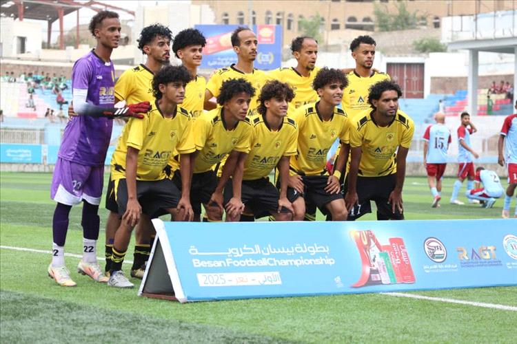 الصقر يتجاوز الميناء في افتتاح بطولة بيسان الكروية الاولى بتعز