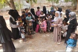 رئيسة جمعية إكرام تزور مركز الأمل لرعاية وتأهيل ذوي الهمم وتقدم دعمًا حليب وشكولاته