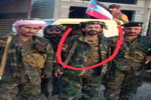قائد مكافحة الارهاب بأبين العميد علي عوض المحوري يعزي في وفاة قائد حزام  قطاع دثينة ناصر شيخ السعيدي
