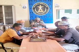 الهيئة التنفيذية لانتقالي حجر تعقد اجتماعها الدوري لشهر يونيو وتشدّد على أهمية الالتزام المؤسسي والتنظيمي