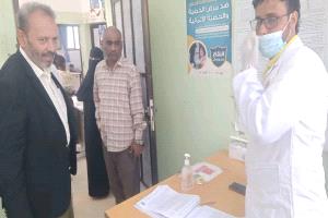 القادري والشدادي يزوران الوحدة الصحية عمودية ويشيدان بإدارتها وطاقمها الصحي