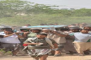 شبوة تشيّع الشهيد ياسين الخليفي وسط حضور واسع ومطالبات بالعدالة