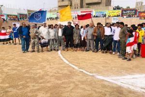 الشعيبي يدشّن دوري الشعيب الرياضي في نسخته الرابعة وسط حضور جماهيري واسع