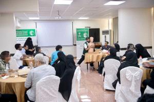 مركز الملك سلمان يختتم المشروع التدريبي التطوعي بمجالي إدارة الكوارث والإسعافات الأولية في عدن