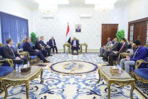 الرئيس العليمي: نرفض التهميش ونحرص على الشراكة مع جميع القوى الوطنية
