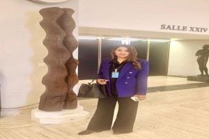 الدكتورة وسام باسندوة تبحث أوضاع النساء وحقوق الإنسان في اليمن مع مسؤولين أمميين بجنيف