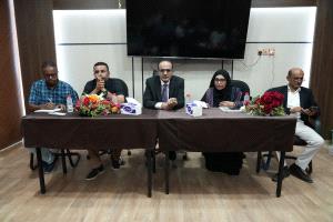وزير الصحة يرأس اجتماع لمجموعة التغيير السلوكي الاجتماعي (SBC) استعدادًا لحملة التحصين ضد شلل الأطفال