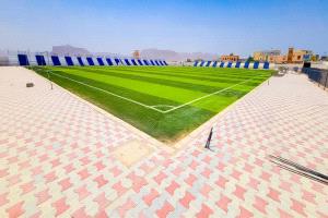 استاد الخليفي يظهر بحلّة جديدة.. والأعمال تقترب من إنجاز المشروع.