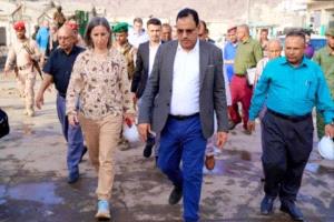 بدعم دولي.. وزير الزراعة والبنك الدولي يتفقدان مشروع تأهيل مركز الإنزال السمكي في المعلا بعدن