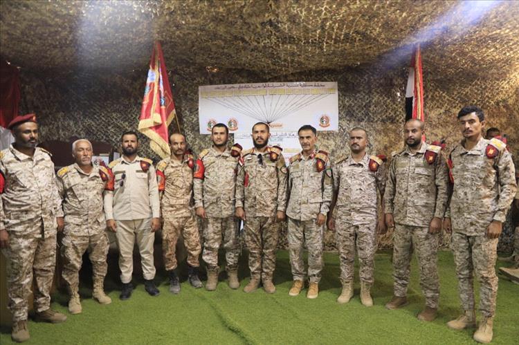 اللواء 245 مشاة بمحور الرزامات يحتفي بتخرج الدفعة التاسعة شرطة عسكرية