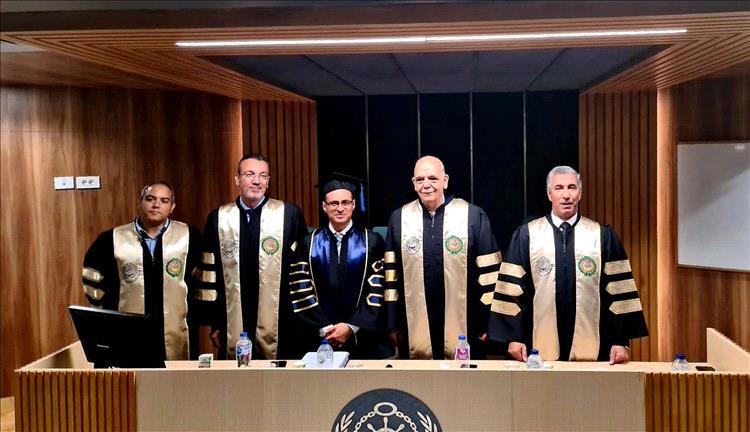 الأكاديمية العربية للعلوم والتكنولوجيا والنقل البحري تمنح درجة الدكتوراه للباحث أشرف علي عبده قردش.