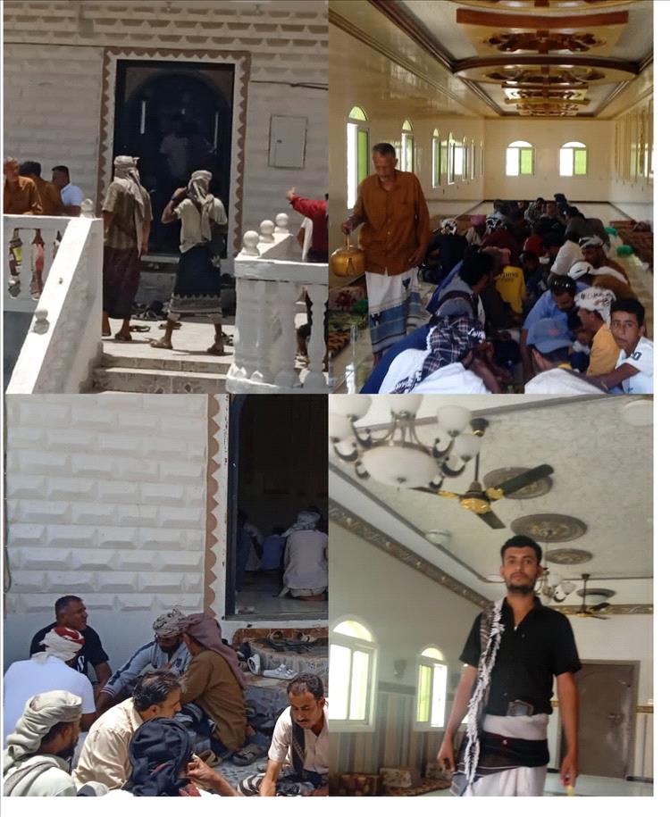 نجل القائد محمود الكلدي يحتفل بمولوده الجديد في يافع