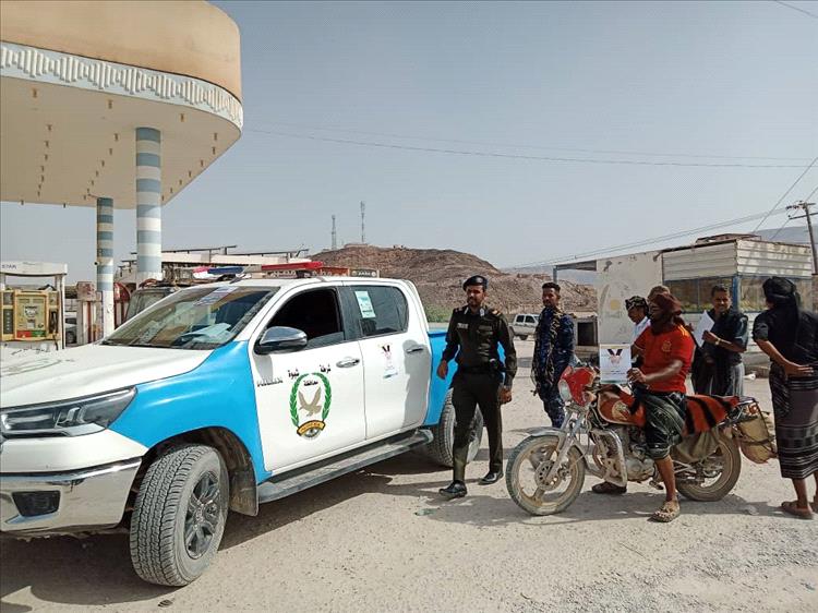 شرطة مديرية الروضة تطلق حملة لمكافحة المخدرات تستهدف توعية الشباب