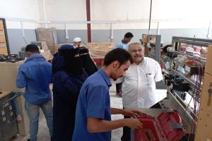 تدشين الاختبارات في معاهد التعليم الفني بعدن