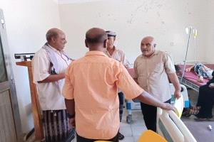 لحج.. الأمين العام للمجلس المحلي ومدير الصحة يتفقدان مستشفى الشط والوحدة الصحية بالمضاربة