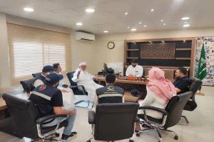 رئيس لجنة مكتب شؤون حجاج اليمن بالمدينة المنورة يزور محطة استقبال الحجاج ويطلع على الجاهزية لاستقبال ضيوف الرحمن