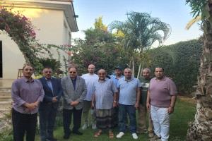 الرئيس علي ناصر في ضيافة الشيخ صالح بن فريد العولقي