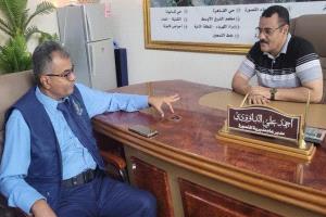 مدير عام المنصورة يناقش الترتيبات لتركيب الإشارات المرورية الضوئية في عدد من الجولات بالمديرية