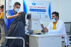 تدشين مخيم طبي مجاني لجراحة وعلاج أمراض العيون بمأرب