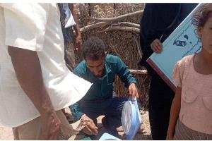 نائب مدير الصحة بأبين يُشرف على تنفيذ النشاط الإيصالي بمديرية أحور