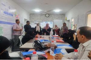 خبر | اختتام الدورة التدريبية لمؤسسة SDF في إدارة المشاريع بمشاركة كوادر تربوية من خور مكسر والتواهي