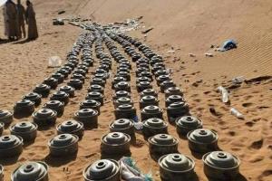 الصليب الأحمر: اليمن من أكثر دول العالم تلوثًا بالألغام ومخلفات الأسلحة