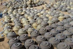 "مسام" يتلف أكثر من 4600 من مخلفات الحرب في أبين ضمن عملية نوعية لتعزيز أمن المدنيين
