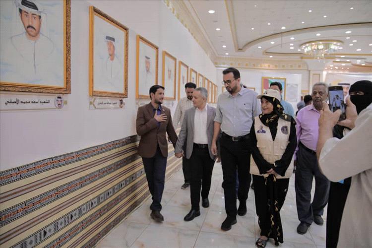 العولقي واليافعي يشاركان في ختام معرض شهداء الإمارات بالعاصمة المؤقتة عدن